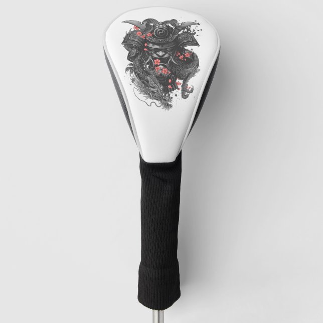 Couvre-club De Golf Samurai (Devant)