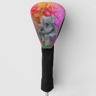 Couvre-club De Golf Schnauzer Chien Chien Chien Chien Animal Art