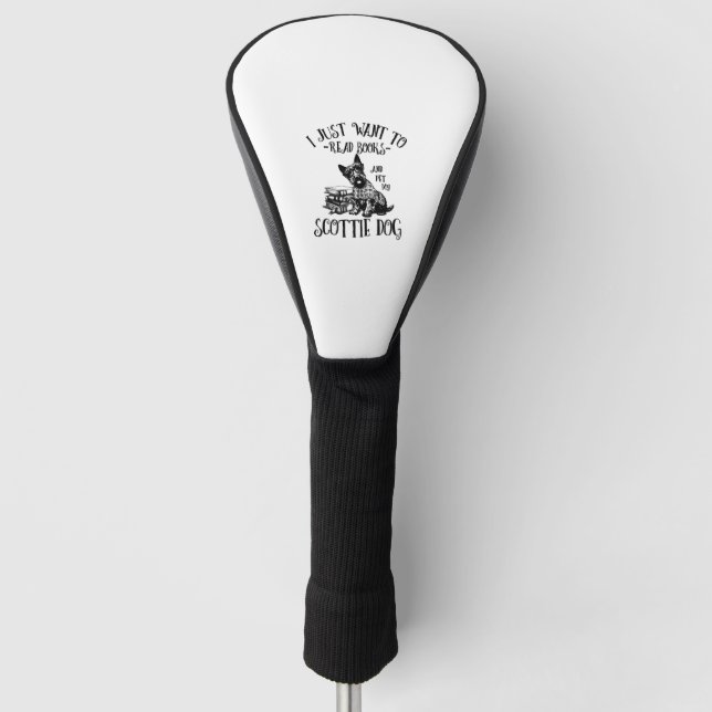 Couvre-club De Golf Scottie Dog Scottish Terrier (Devant)