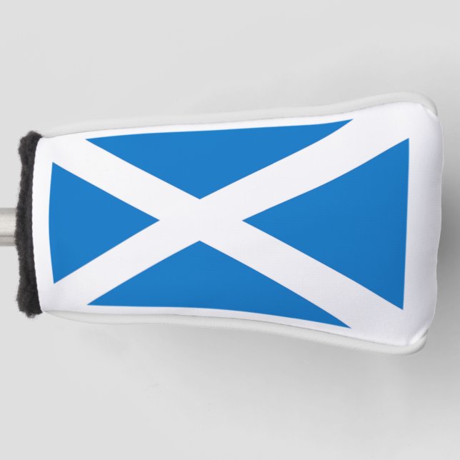 Couvre-club De Golf Scottish Flag Golf Putter Head Cover (Devant)