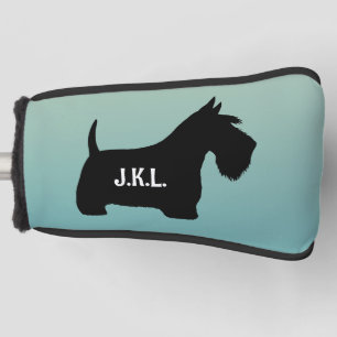 Couvre-club De Golf Scottish Terrier Scottie Chien Nom Personnalisé In