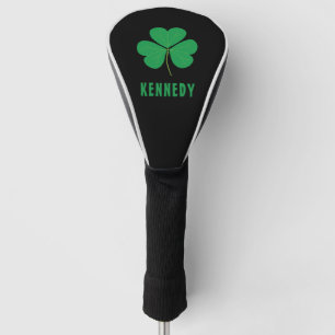 Couvre-club De Golf Shamrock Green Clover Irlande Celtic Irish Nom