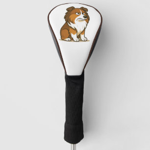 Couvre-club De Golf Shetland Sheepdog Sérieusement Déçu