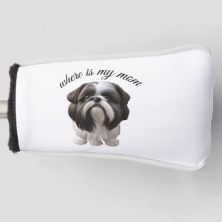 Couvre-club De Golf Shih Tzu - Où Est Ma Mère