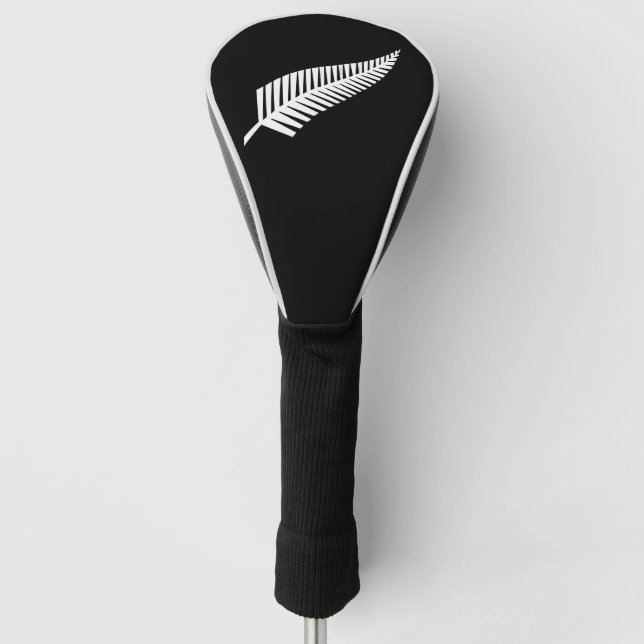 Couvre-club De Golf Silver fern flag (NZ) (Devant)