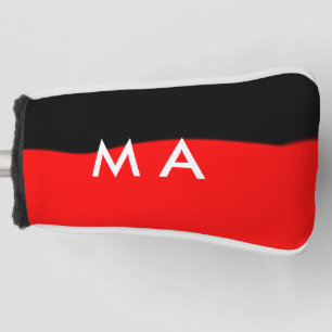 Couvre-club De Golf Simple monogramme ajouter votre nom lettre man min