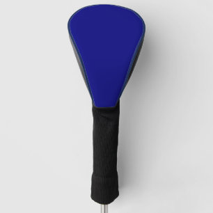 Couvre-club De Golf Solide bleu marine foncé minimaliste Plain moderne