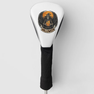Couvre-club De Golf Sorcière d'Halloween gothique vintage