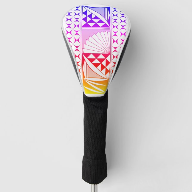 Couvre-club De Golf Southwest Native Sunrise in Rainbow (Devant)