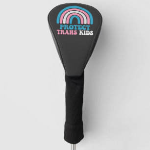 Couvre-club De Golf Soutien LGBT Pride Protéger les enfants trans