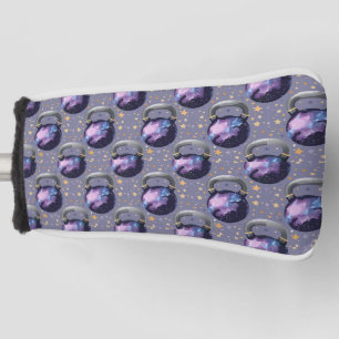 Couvre-club De Golf Space Galaxy Kettlebell