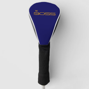 Couvre-club De Golf Style Gold La couverture de la tête de golf BOSS