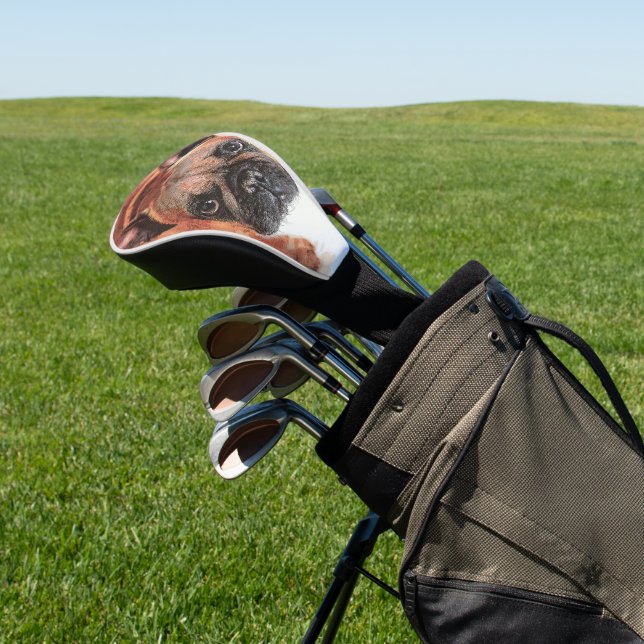 Couvre-club De Golf Super mignon Chien français Brown (In Situ)