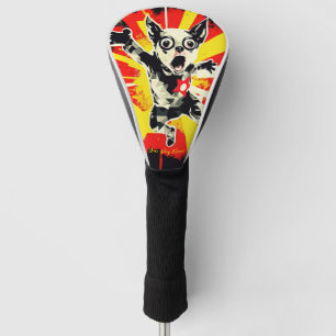 Couvre-club De Golf Superhero Chihuahua Chien 01 - juge Ignacio