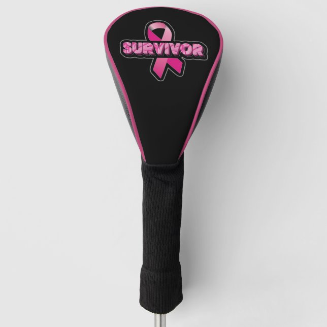 Couvre-club De Golf Survivant du cancer du sein (Devant)