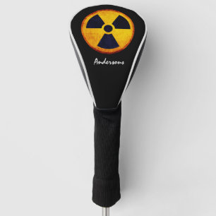 Couvre-club De Golf Symbole de rayonnement en détresse    
