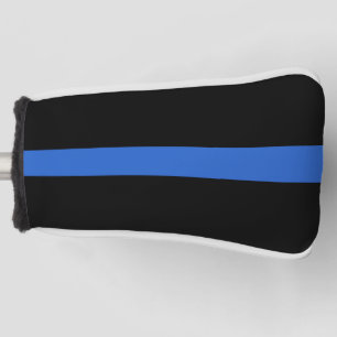 Couvre-club De Golf Symbole de solidarité de la police sur le drapeau