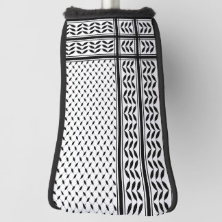 Couvre-club De Golf Symbole Keffiyeh de la Palestine Motif de résistan