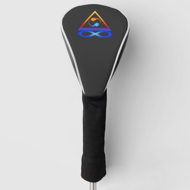 Couvre-club De Golf Symbole Twin Flame - (Devant)