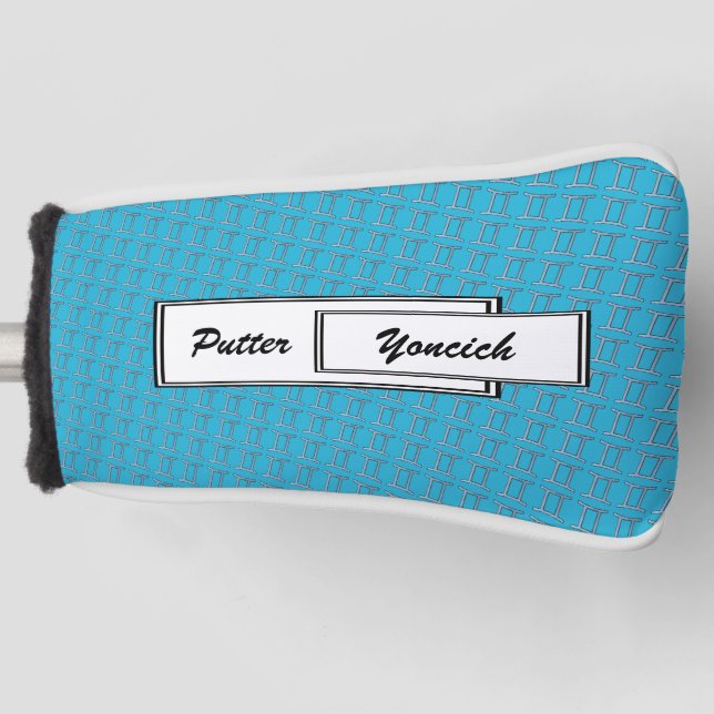 Couvre-club De Golf Symbole Zodiaque Gemini Élément par Kenneth Yoncic (Devant)