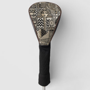 Couvre-club De Golf Symboles historiques anciens Style de tatouage