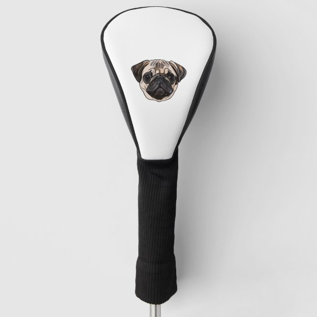Couvre-club De Golf T-shirt classique carlin (Devant)