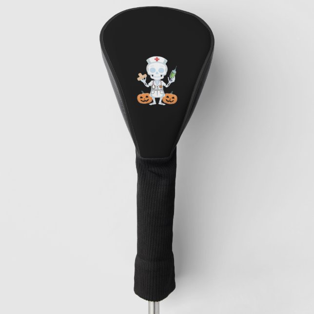 Couvre-club De Golf T-shirt indispensable pour l'infirmière d'Hallowee (Devant)