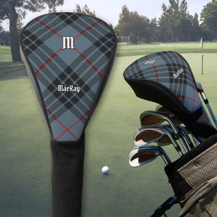 Couvre-club De Golf Tartan bleu du clan MacKay