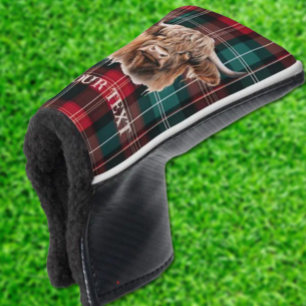 Couvre-club De Golf Tartan écossais HIGHLANDER Golf Head Cover