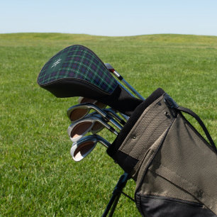Couvre-club De Golf Tartan MacKenzie plaid monogrammé du clan écossais