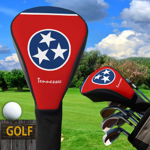 Couvre-club De Golf Tennessee Drapeau Golf Driver Cover / Golfing USA