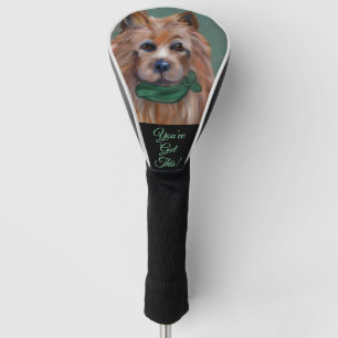 COUVRE-CLUB DE GOLF TERRIER AUSTRALIEN