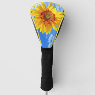 Couvre-club De Golf Tête de couverture du golf de Sunflower