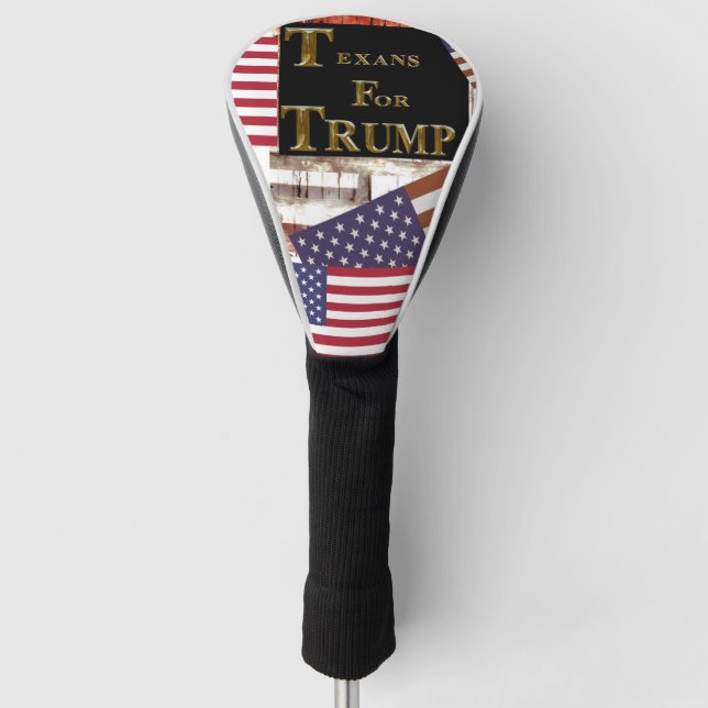 COUVRE-CLUB DE GOLF TEXANS POUR TRUMP (Devant)