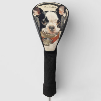 Couvre-club De Golf The Boston Terrier Dog 003 - Odessa Leyendecker