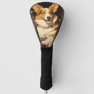 Couvre-club De Golf The Welsh Corgi Dog 001 - Odessa Leyendecker