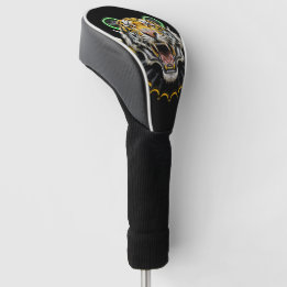 Couvre-club De Golf Tiger Head Golf Head