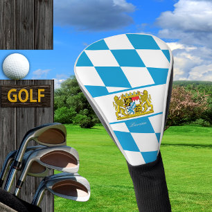 Couvre-club De Golf Top Bavaria Golf Covers, Drapeau Bavarois