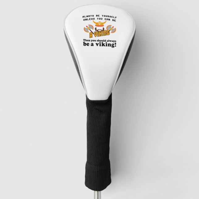Couvre-club De Golf Toujours être un viking (Devant)