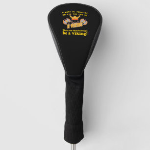 Couvre-club De Golf Toujours être un viking