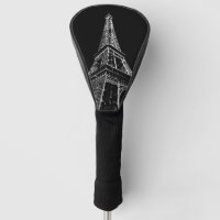 Tour Eiffel Noir Blanc Paris Voyage Vintage