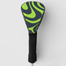Tourbillons Abstraits Dynamiques Vert Lime Gras