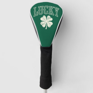 Couvre-club De Golf Trèfle Chanceux de la Saint-Patrick Vintage