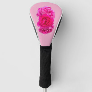 Couvre-club De Golf Triple Roses Roses