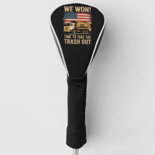 Couvre-club De Golf Trump 2024 Nous avons gagné Victoire Victoires Inv