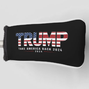 Couvre-club De Golf Trump 2024 Reprenez l'Amérique Cadeaux américains