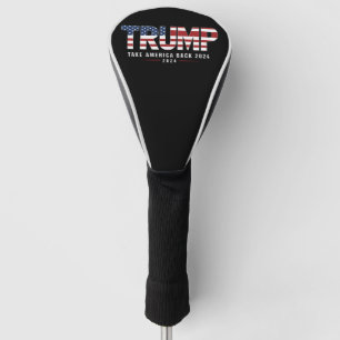 Couvre-club De Golf Trump 2024 Reprenez l'Amérique Cadeaux américains