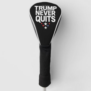 Couvre-club De Golf Trump ne renonce jamais Vote patriotique Trump 202