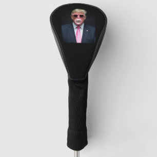 Couvre-club De Golf Trump Pink Bubble Gum Président 47 USA