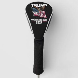 Couvre-club De Golf Trump Reprenez l'Amérique Élection Américaine 2024